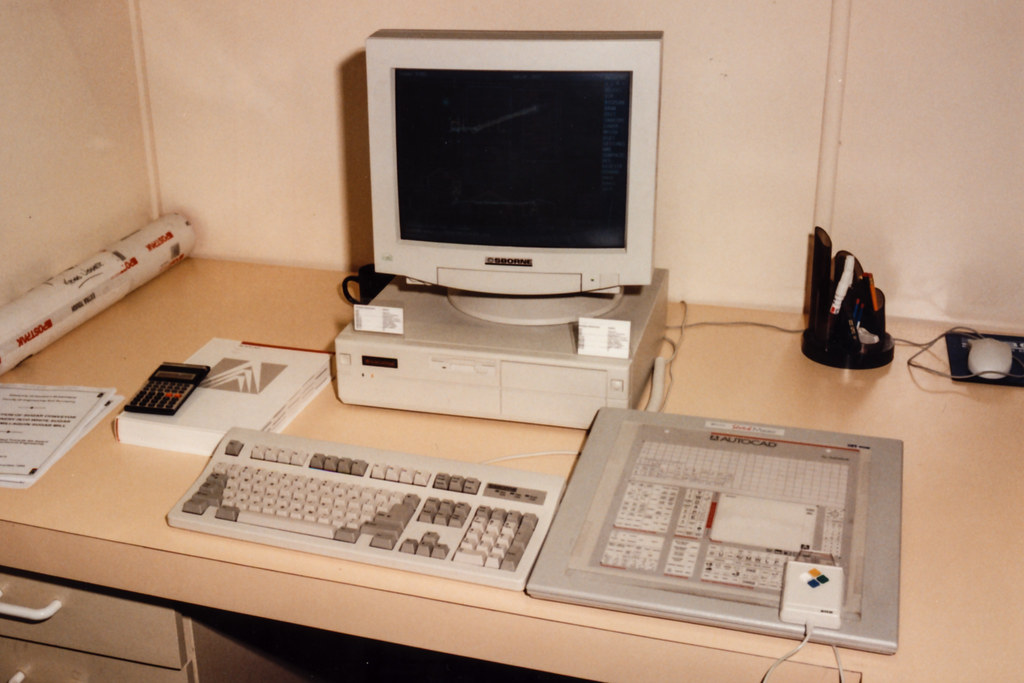 Vintage CAD: AutoCad Drawings in the mid 90s | Flickr | srv007