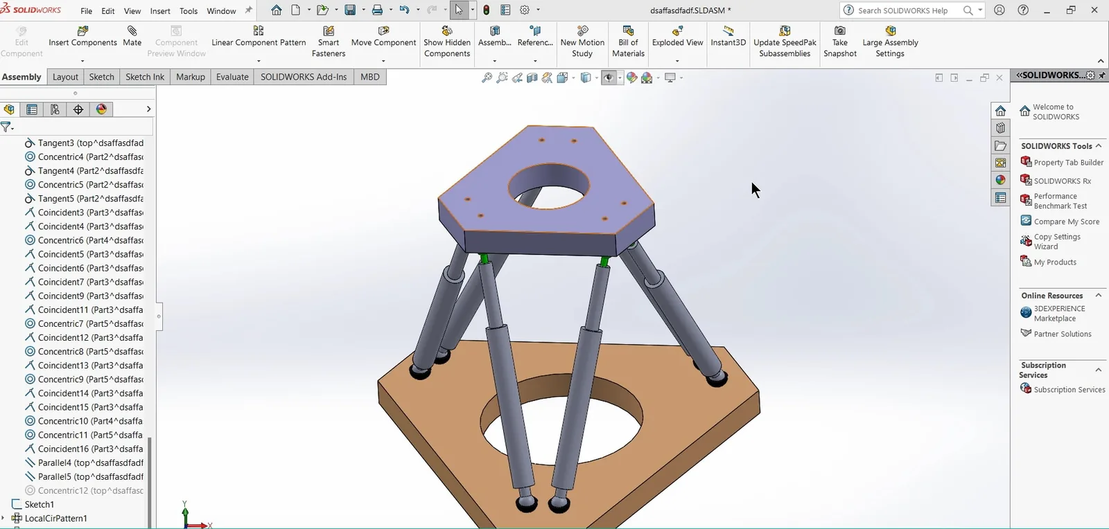Solidworks model